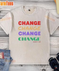 Top-Change-Repeat washed t-shirt in vibrant colors, perfect for casual wear and trendy outfits.