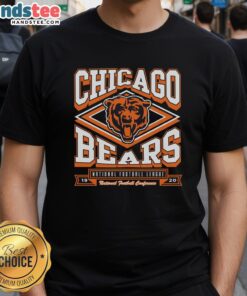 Top Chicago Bears Heater T-Shirt featuring bold team logo and vibrant colors, perfect for fans and game day wear.