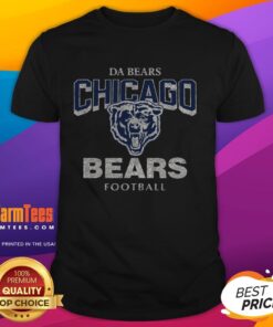 Top Chicago Bears Historic Head On T-Shirt featuring iconic team logo and vintage design, perfect for fans and collectors.
