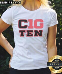 Stylish Top Cig Ten college football ladies tee in team colors, perfect for game day and supporting your favorite team.