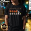Alt Text: Top Cincinnati Bengals X Peanuts Snoopy And Friends Abbey Road T-Shirt featuring Snoopy and friends in Bengals gear.
