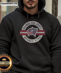 Top Columbus Blue Jackets Surround Hoodie featuring team colors and logo, perfect for fans and cozy game day wear.