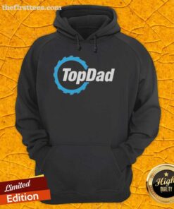 Top Dad Woodworking Saw Blade Hoodie for fathers who love woodworking, perfect gift for woodworking enthusiasts.