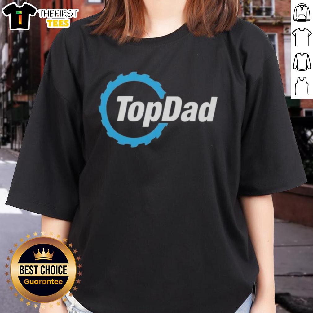 top-dad-woodworking-saw-blade-dad-ladies-tee Top Dad Woodworking Saw Blade Tee for dads who love woodworking, perfect gift for Father's Day or any occasion.
