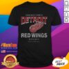 Top Detroit Red Wings Head On T-Shirt featuring vibrant team colors and logo, perfect for fans and casual wear.