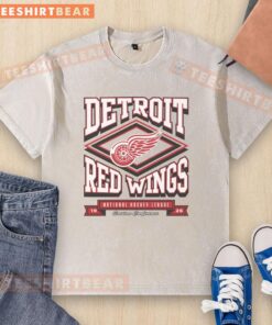 Top Detroit Red Wings heater washed t-shirt featuring bold team logo and vintage style for ultimate fan comfort.