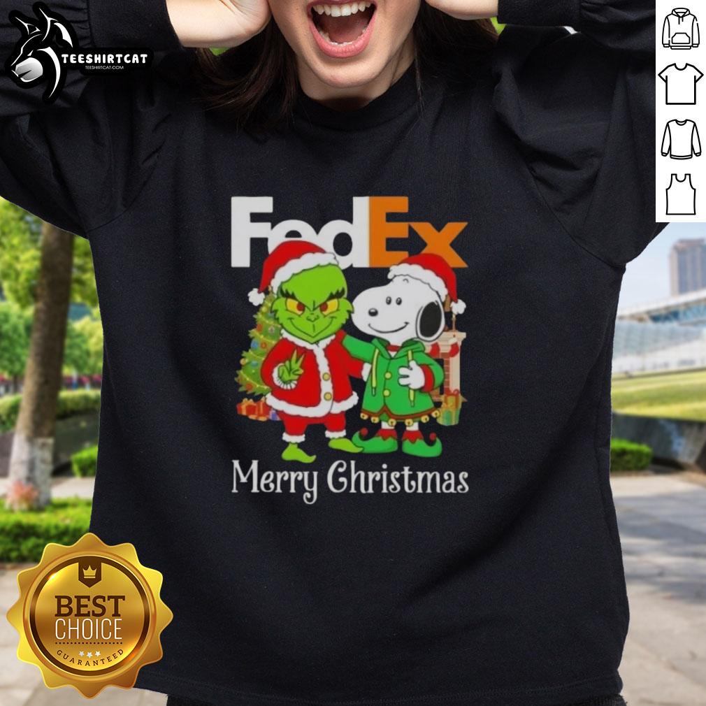 top-fedex-x-grinch-and-snoopy-merry-christmas-sweatshirt Top FedEx x Grinch and Snoopy Merry Christmas Sweatshirt featuring festive designs for holiday cheer.