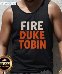 Alt Text: Top Fire Duke Tobin Tank Top - Stylish and comfortable tank top featuring a unique design for casual wear.