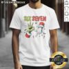 Funny Christmas Six Seven 67 meme T-shirt design featuring humorous graphics for holiday cheer and festive spirit.