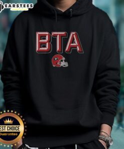 Top Georgia Football BTA Hoodie in red and black, featuring team logo and stylish design for fans and athletes.