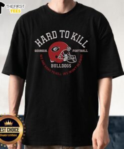Top Georgia Football Hard To Kill T-Shirt featuring bold graphics and team colors, perfect for game day and sports fans.