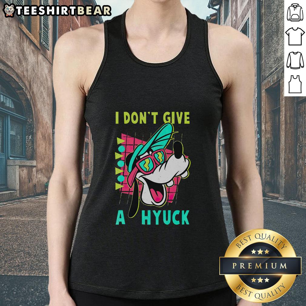 top-goofy-i-dont-give-a-hyuck-retro-90s-tank-top Top Goofy I Don't Give A Hyuck Retro 90s Tank Top featuring vibrant colors and fun cartoon graphics.