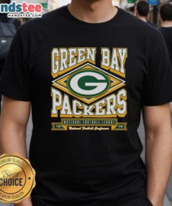 Top Green Bay Packers Heater T-Shirt featuring vibrant team colors and logo, perfect for fans showing off their team spirit.
