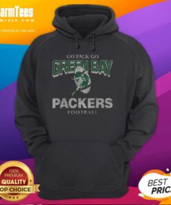 Top Green Bay Packers historic head-on hoodie featuring iconic team logo and vibrant green color.