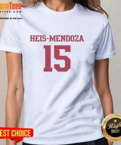 Top Heis Mendoza 15 Ladies Tee in vibrant colors, showcasing a stylish design perfect for casual wear.