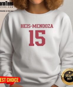 Top Heis Mendoza 15 sweatshirt featuring a stylish design and comfortable fit, perfect for casual wear and sports enthusiasts.