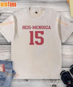 Top Heis Mendoza 15 washed t-shirt in a stylish design, perfect for casual wear and comfortable everyday outfits.