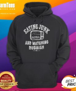 Cozy hoodie featuring 'Home Alone' theme, perfect for junk food lovers enjoying movies and relaxation at home.