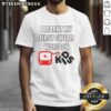 Alt Text: Humorous 'I Learnt My First Swear Word On Kids YouTube' T-shirt design for kids, perfect for playful occasions.