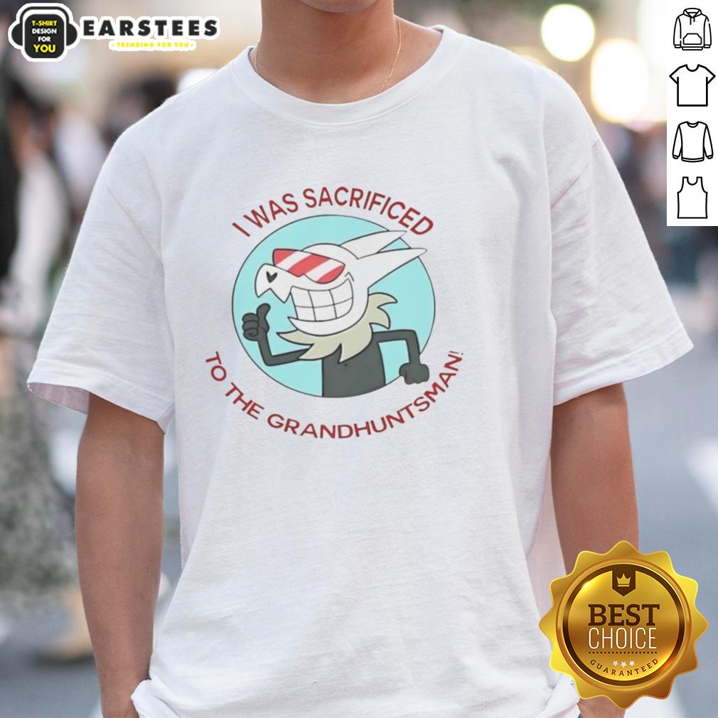 top-i-was-sacrificed-to-the-grand-huntsman-t-shirt Top I Was Sacrificed To The Grand Huntsman T-Shirt featuring bold graphic design and unique horror-themed artwork.