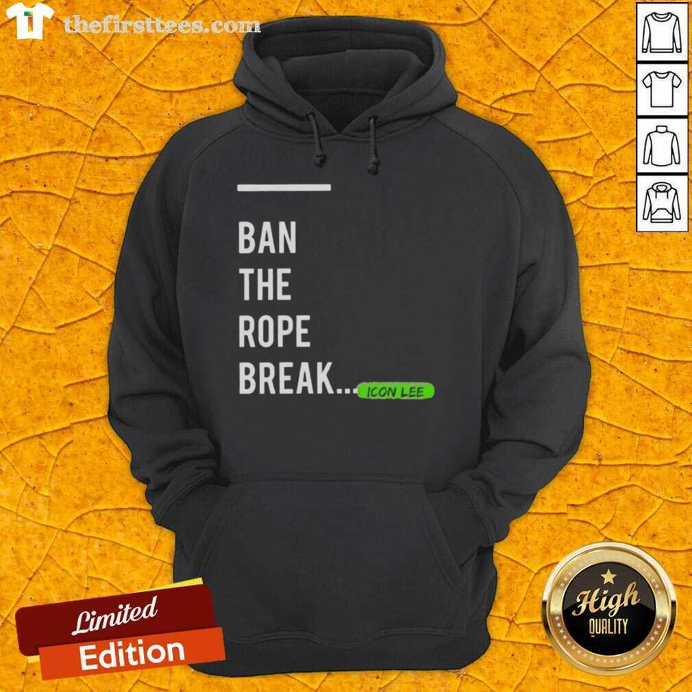 top-icon-lee-ban-the-rope-break-hoodie Stylish Top Icon Lee Ban The Rope Break Hoodie in black, perfect for casual wear and street style enthusiasts.
