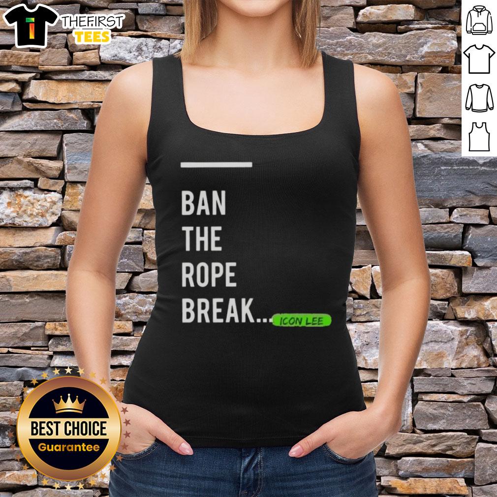 top-icon-lee-ban-the-rope-break-tank-top Alt Text: Top Icon Lee Ban The Rope Break Tank Top in stylish design, perfect for casual wear or workouts.