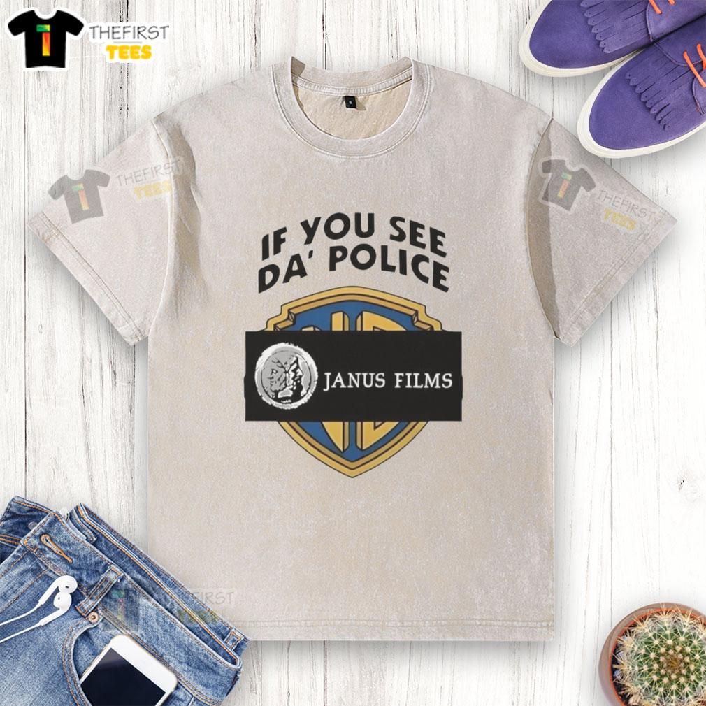top-if-you-see-da-police-janus-films-washed-t-shirt Top If You See Da Police Janus Films washed t-shirt featuring a bold graphic design, perfect for casual wear.