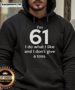 Alt Text: Top-Im-61 I Do What I Like and I Don't Give a Toss Letter Hoodie in black, stylish and casual streetwear for everyday wear.