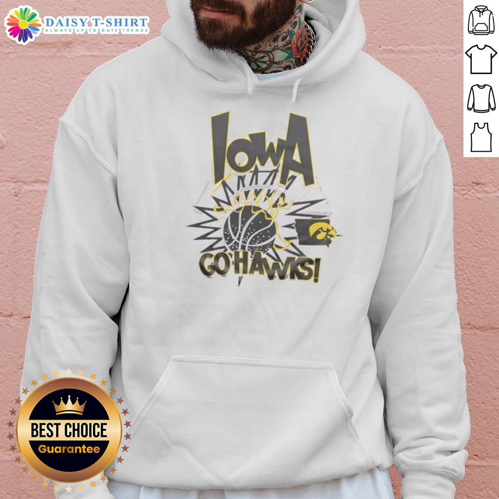 Top Iowa Hawkeyes Go Hawks Slam Hoodie Top Iowa Hawkeyes Go Hawks Slam Hoodie featuring the iconic team logo and vibrant colors for sports fans.