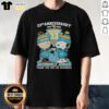 Top Jacksonville Jaguars outfit featuring Snoopy and Charlie Brown 33rd Anniversary 1993-2026 T-Shirt design.