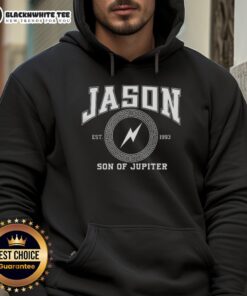 Top Jason Son of Jupiter Storm Bringer Hoodie featuring dynamic design and comfortable fit for fans of mythology and adventure.