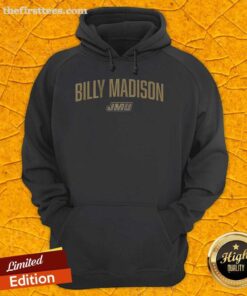 Top JMU Football Billy Madison Hoodie featuring vibrant colors and team logo, perfect for fans and game day wear.
