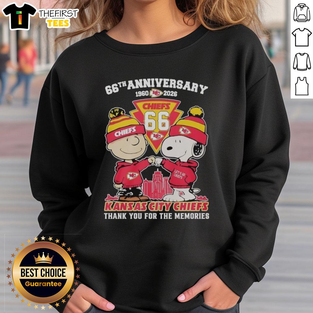 top-kansas-city-chiefs-outfit-with-snoopy-and-charlie-brown-66th-anniversary-1960-2026-sweatshirt Top Kansas City Chiefs outfit featuring Snoopy and Charlie Brown 66th Anniversary sweatshirt, perfect for fans.