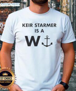 Keir Starmer is a W Anchor T-Shirt featuring a bold design and vibrant colors, perfect for political supporters.