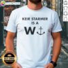 Keir Starmer is a W Anchor T-Shirt featuring a bold design and vibrant colors, perfect for political supporters.