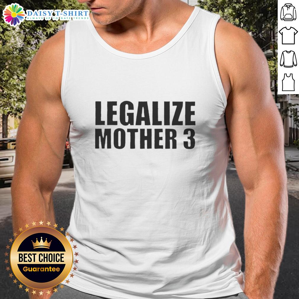 Top Legalize Mother 3 Tank Top Stylish Top Legalize Mother 3 tank top featuring vibrant graphics and a comfortable fit for casual wear.
