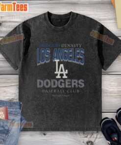 Top Los Angeles Dodgers Head On Washed T-Shirt featuring bold logo and comfortable fit, perfect for fans.