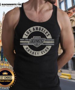 Vintage Los Angeles Kings tank top showcasing classic team design, perfect for fans and collectors.