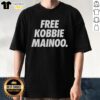 Top Man United Free Kobbie Mainoo T-Shirt featuring vibrant design and club colors, perfect for passionate fans.