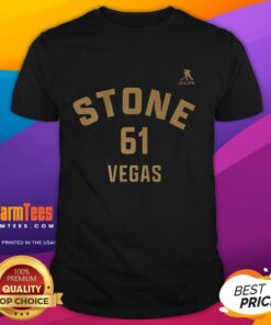 Top Mark Stone Vegas Golden Knights Ice Hockey T-Shirt featuring name and number 61, perfect for fans and collectors.