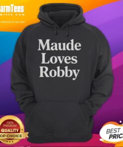 Top Maude Loves Robby Hoodie in stylish design, perfect for fans of the show and cozy casual wear.