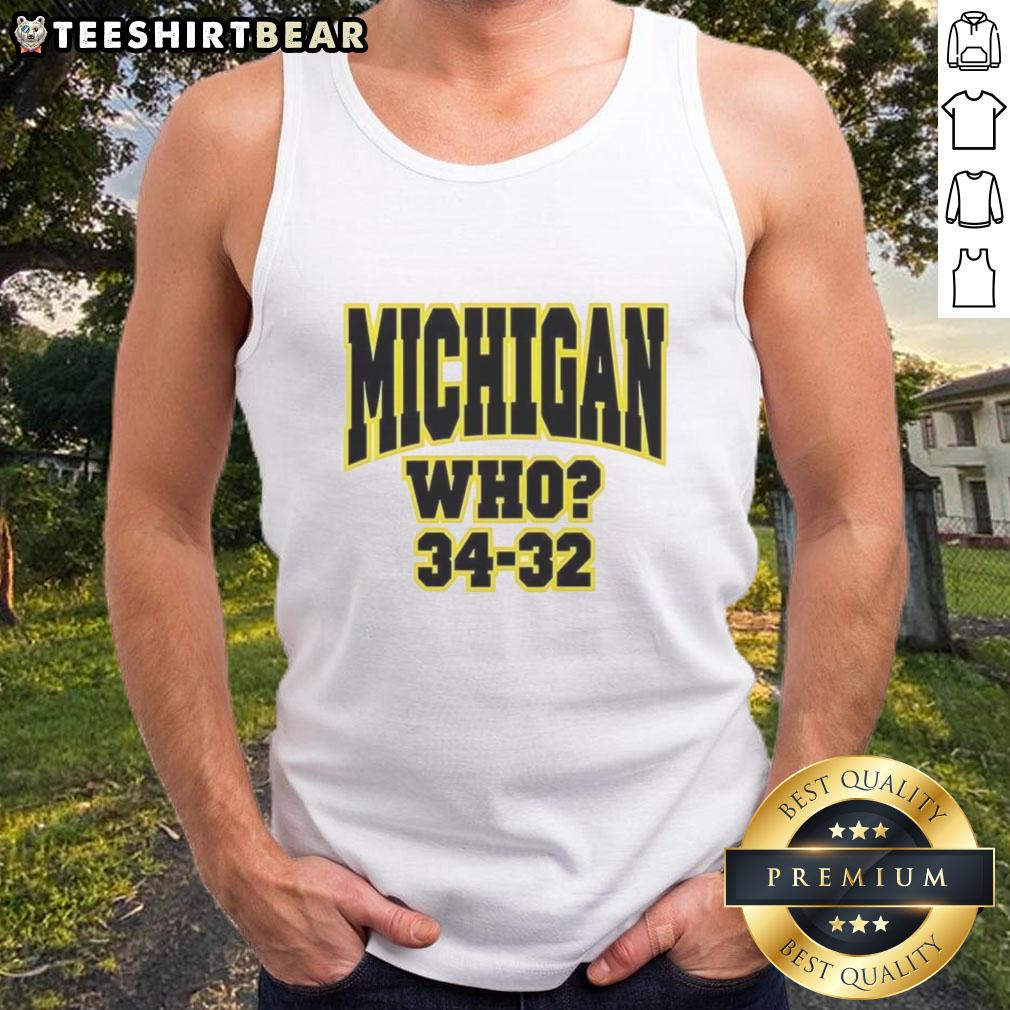 top-michigan-who-34-32-tank-top Top Michigan Who 34 32 Tank Top featuring a stylish design for fans, perfect for casual wear and game days.