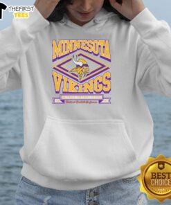 Cozy Top Minnesota Vikings Heater Hoodie in purple and gold, perfect for game days and staying warm during winter.