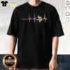 Top Minnesota Vikings NFL Heartbeat T-Shirt featuring team colors and logo, perfect for passionate fans and game day.