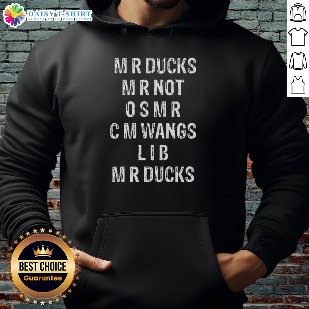 Top Mr Ducks Mr Not So Mr Cm Wangs Lib Mr Ducks Hoodie Mr. Ducks hoodie featuring unique designs by Mr. Not So Mr. and Cm Wang, perfect for casual wear and street style.