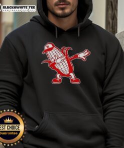 Top Nebraska Cornhuskers Corn Dabbing Hoodie featuring vibrant team colors and logo, perfect for fans on game day.