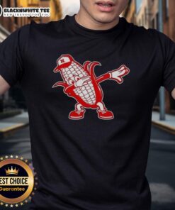 Top Nebraska Cornhuskers Corn Dabbing T-Shirt featuring a vibrant design for fans of Nebraska sports and team pride.