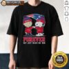 Top New England Patriots X Charlie Brown Vs Snoopy Forever T-Shirt design, celebrating fandom beyond just winning.