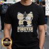 Top New Orleans Saints Charlie Brown and Snoopy Forever T-Shirt, perfect for fans celebrating team spirit all season long.