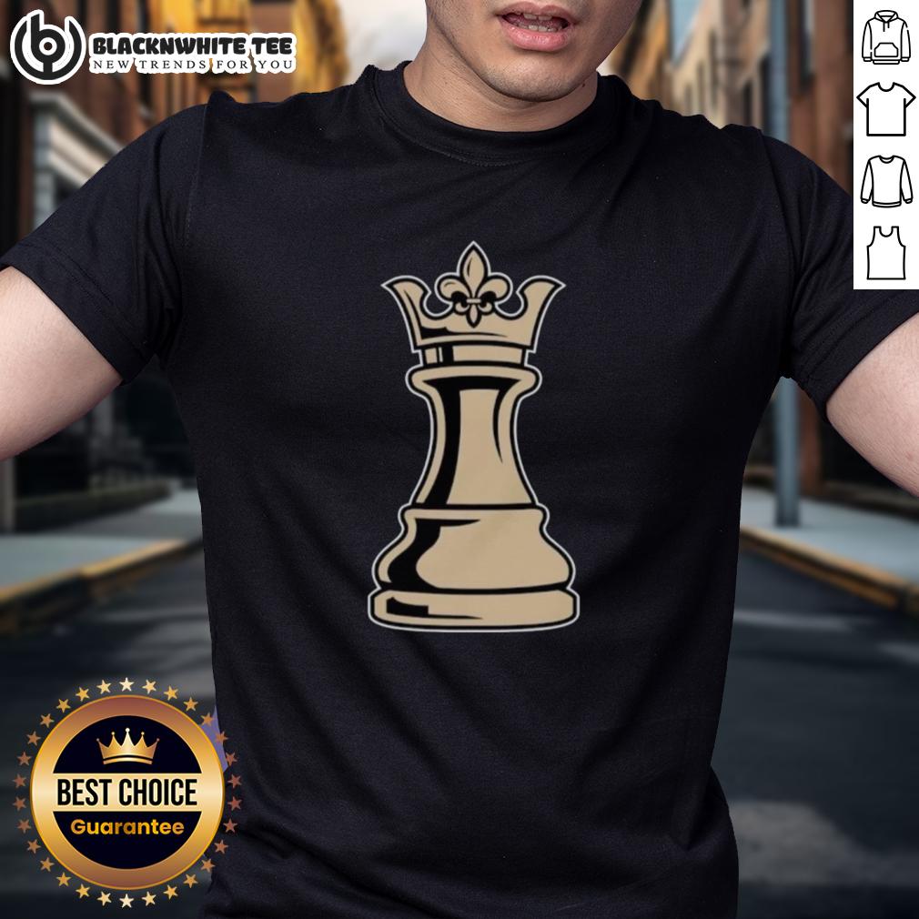 Top New Orleans Saints The Queen Can Make Any Move T Shirt Top New Orleans Saints 'The Queen Can Make Any Move' T-Shirt featuring a stylish design for fans of the NFL team.